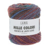 mille colori socks and lace luxe lang yarn 201